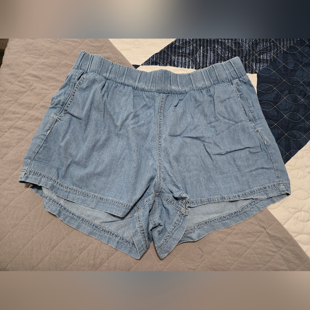 torrid Light Blue Denim Jean Shorts